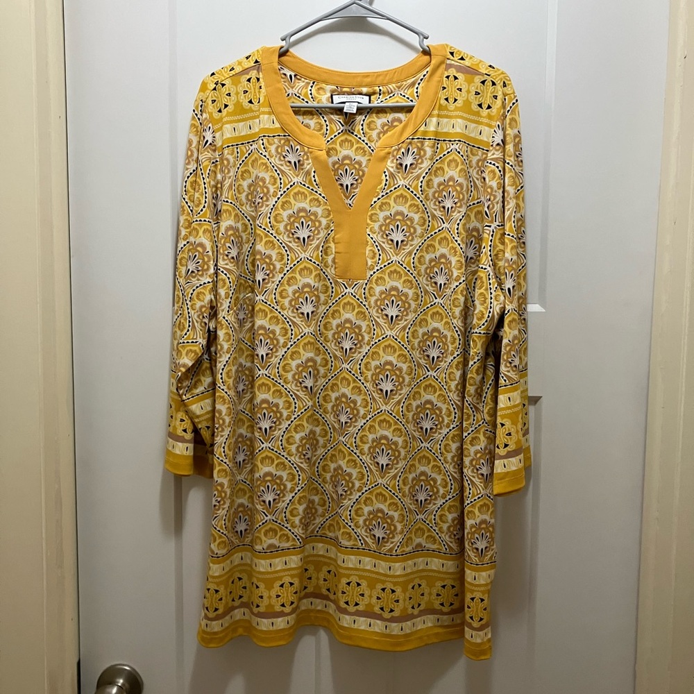 Charter Club 3X Gold tunic